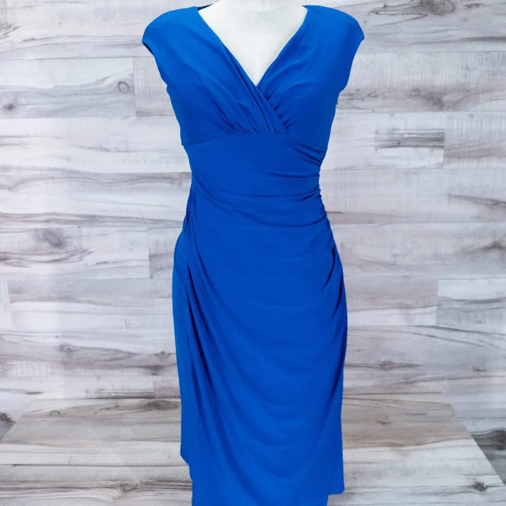 Lauren Ralph Royal Blue Dress - Picture 1 of 2